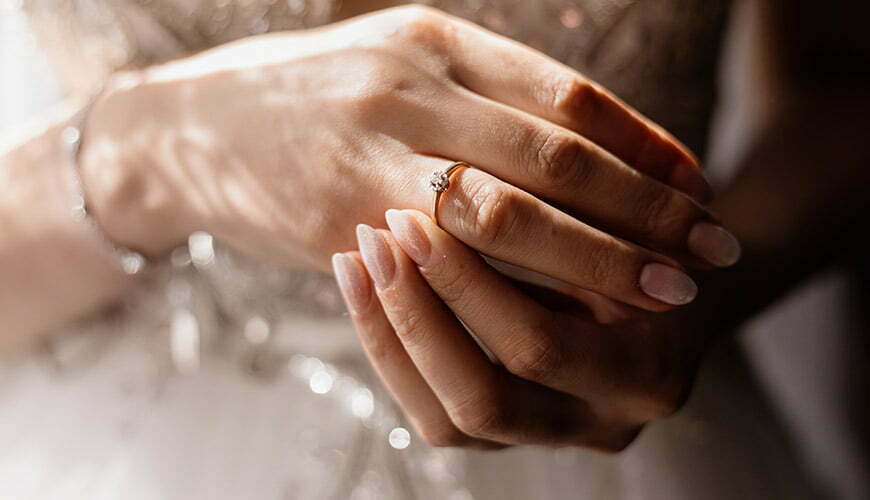 anéis de noivado casamento