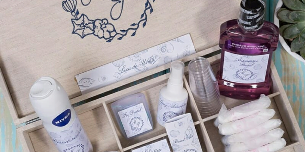 kit toalete casamento
