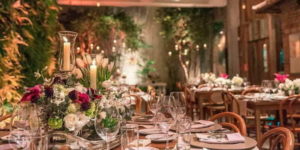 casamento em restaurante