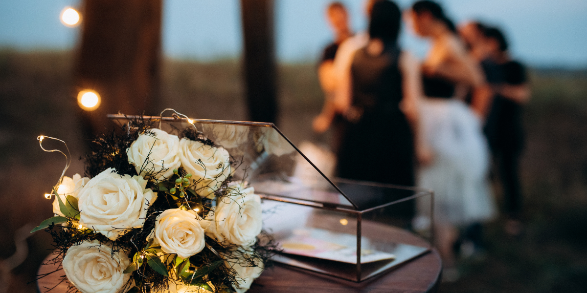 decoração simples de casamento civil