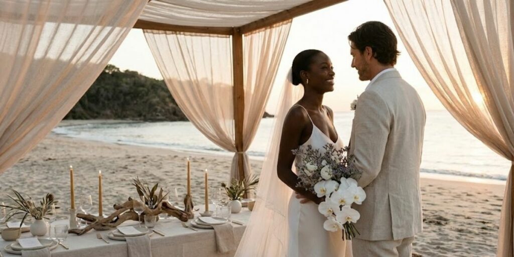 estilo quiet em casamento porém chique