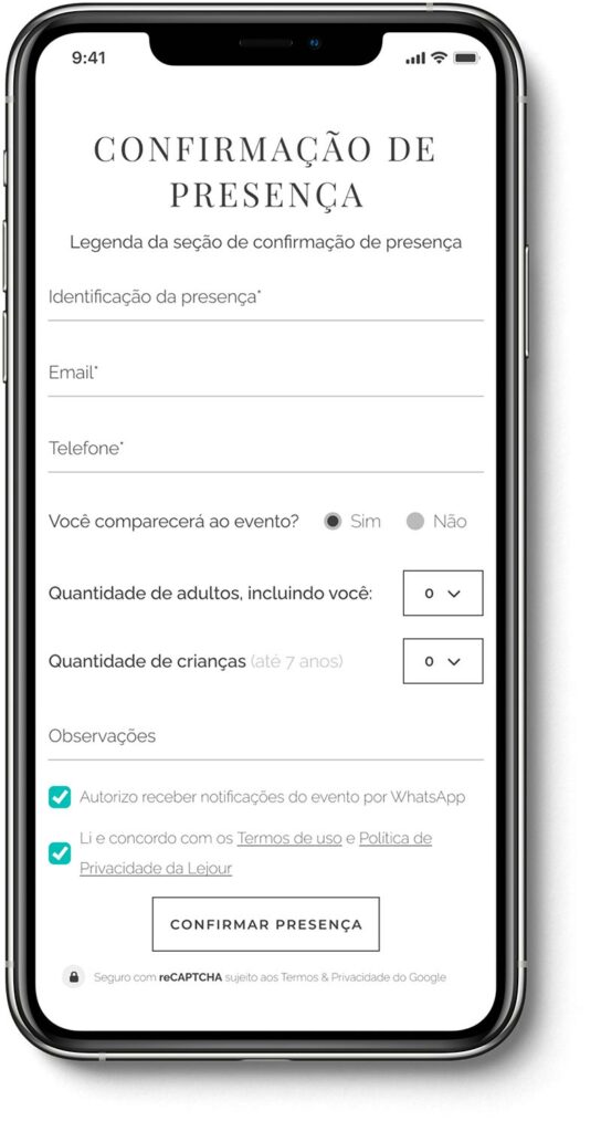 Mensagem de Confirmação de presença – Modelos de Convite