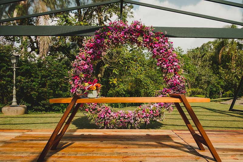 arco cerimônia casamento