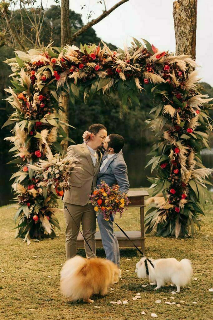 casamento no campo Bruno e Leonardo