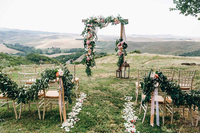 decoração casamento ao ar livre 