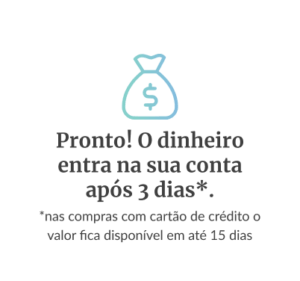 Dinheiro na conta