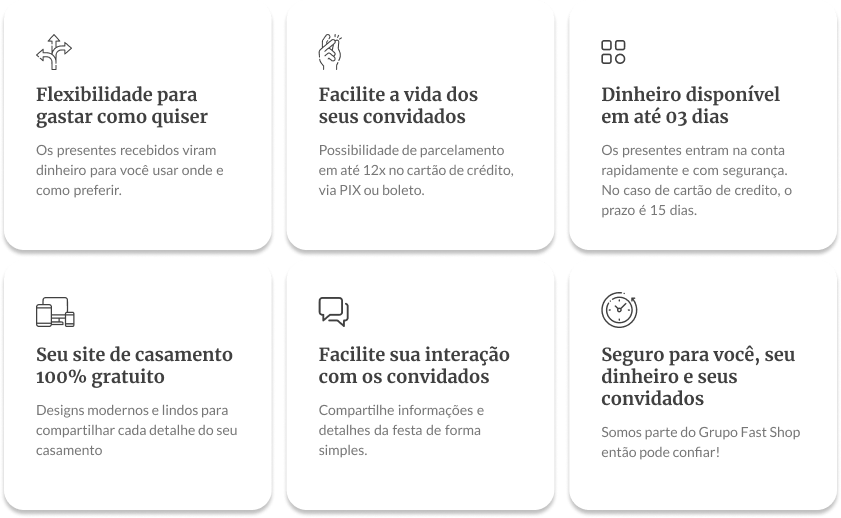 Beneficios da lista chá de panela Lejour