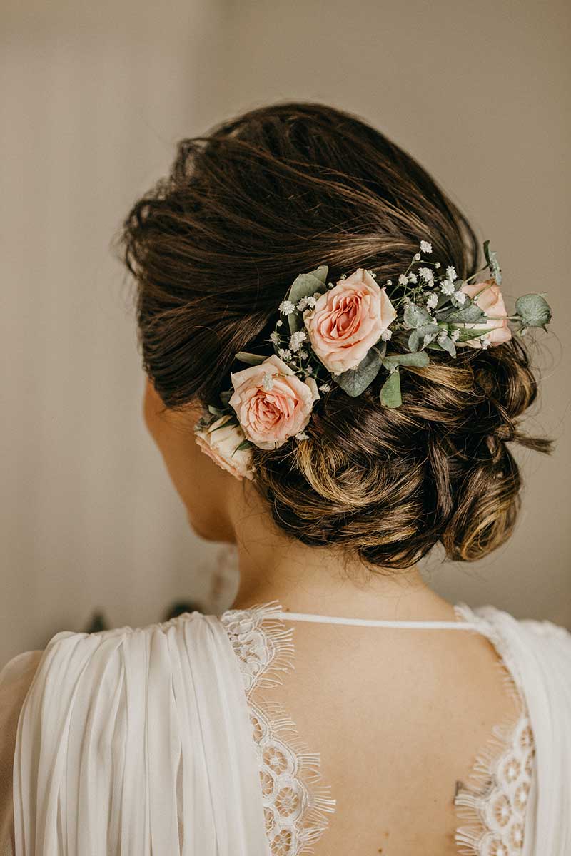 30 tipos de penteado de noiva com cabelo curto
