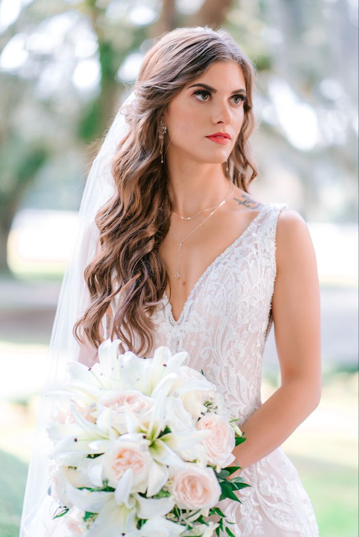 Penteado de noiva semi preso: veja inspirações