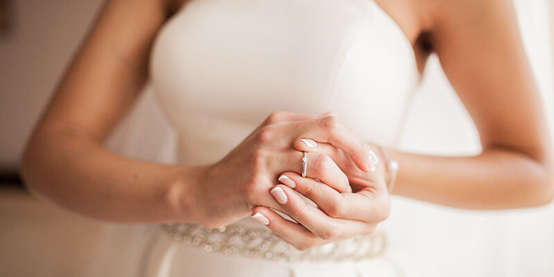 unhas de noiva dicas