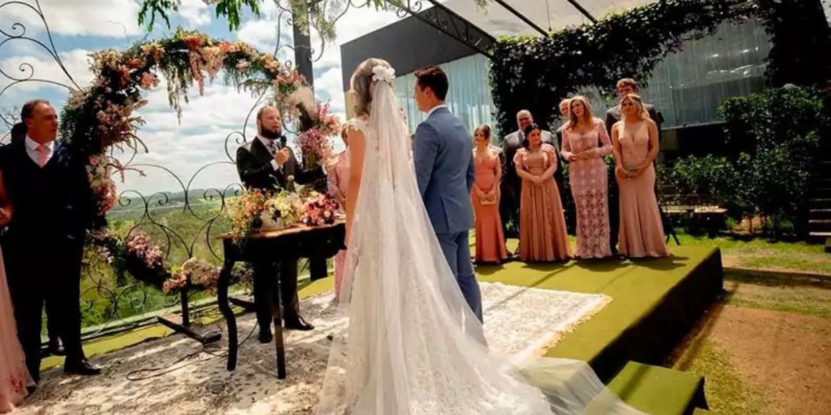 cerimônia de casamento