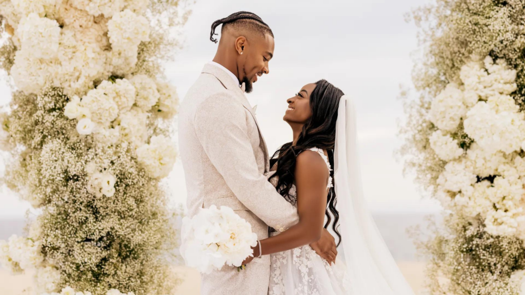 casamento simone biles