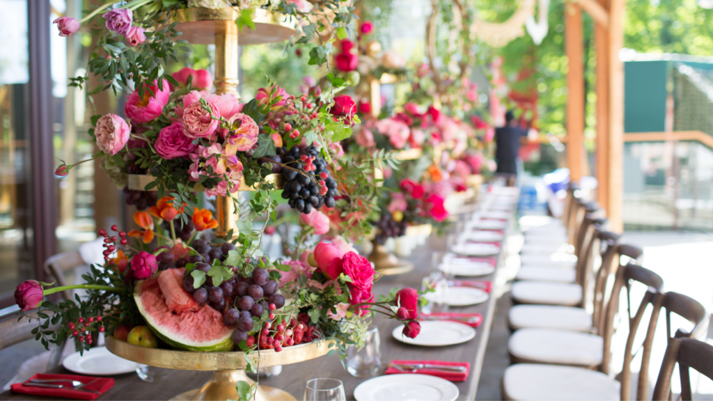 decoração de casamento