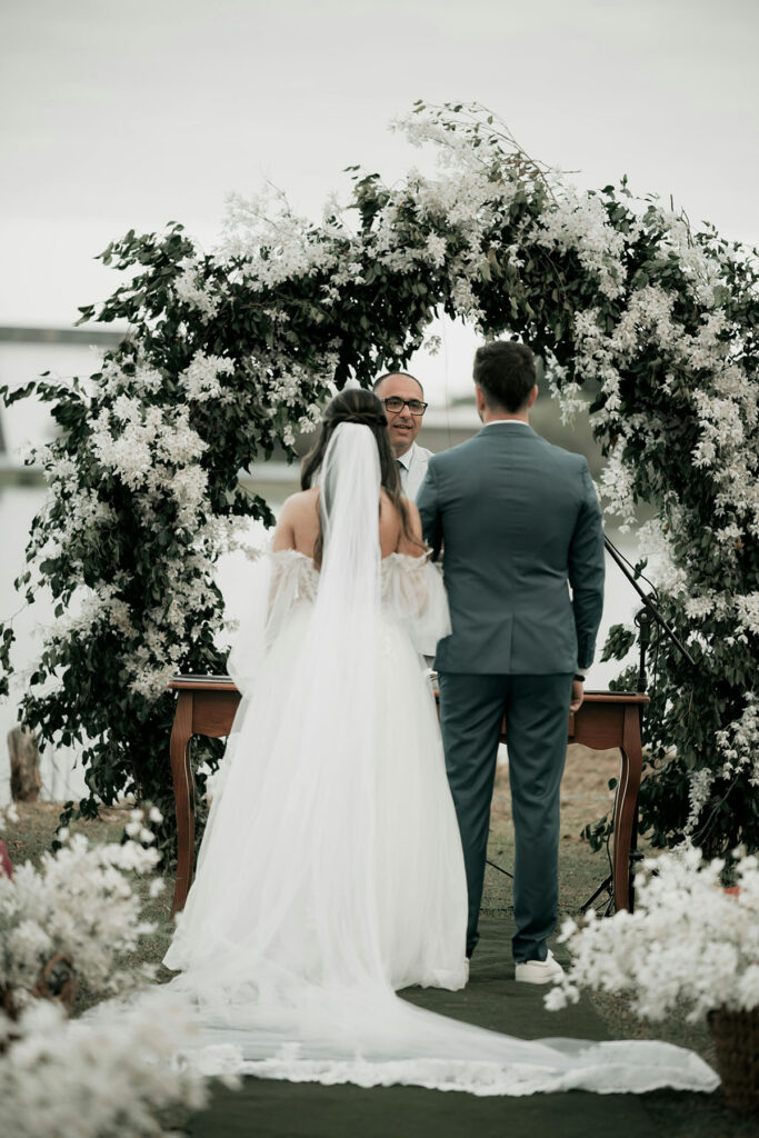 noivos casamento campo