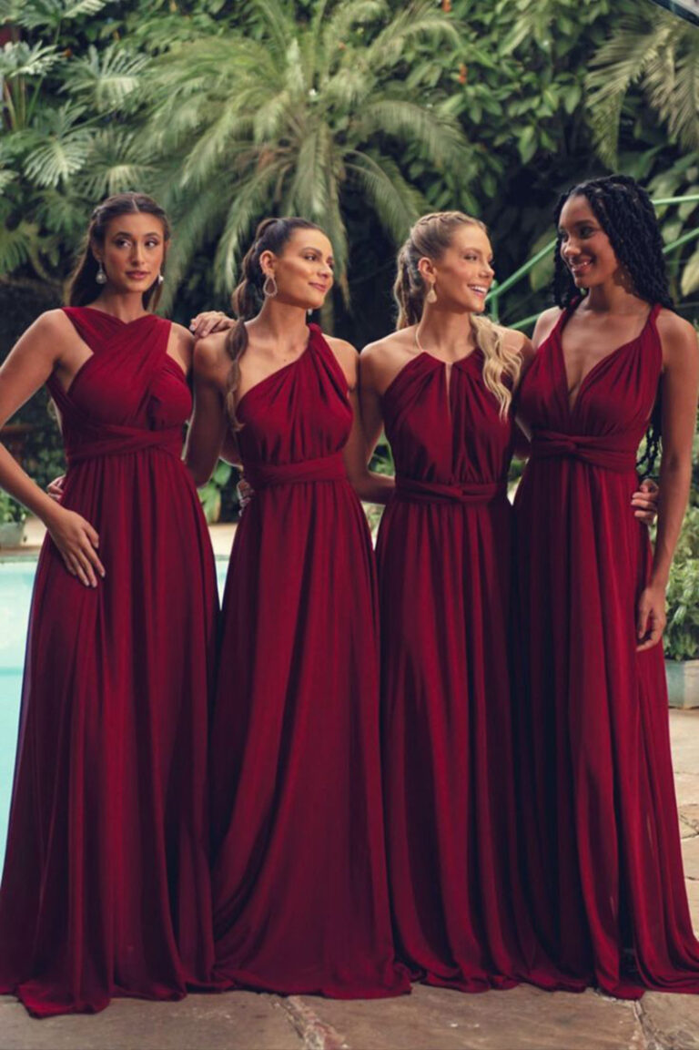 Vestido para madrinhas de casamento: tendências para 2025