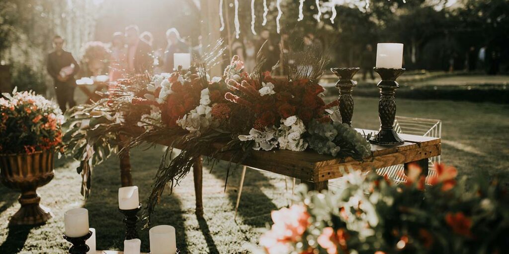 flores para casamento simples e elegante