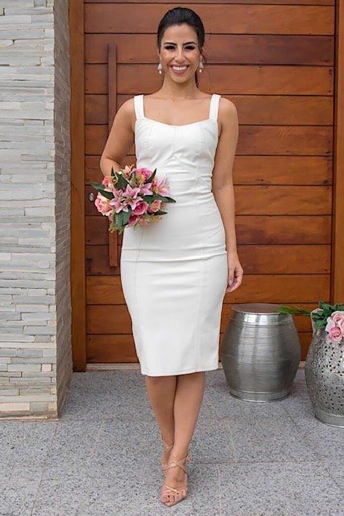 Vestido De Noiva Curto Versatilidade Para Arrasar No Casamento