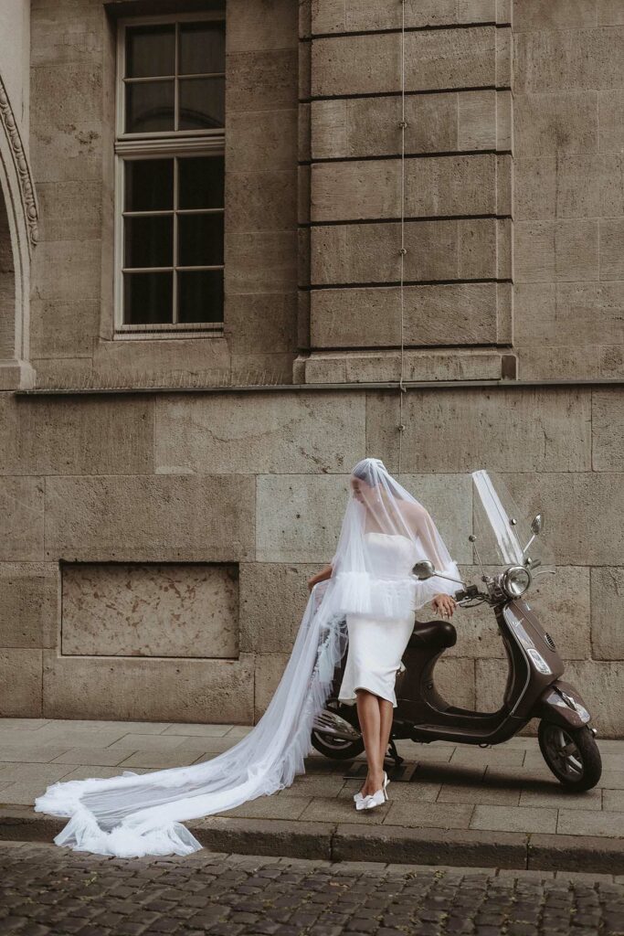 vestido de noiva minimalista