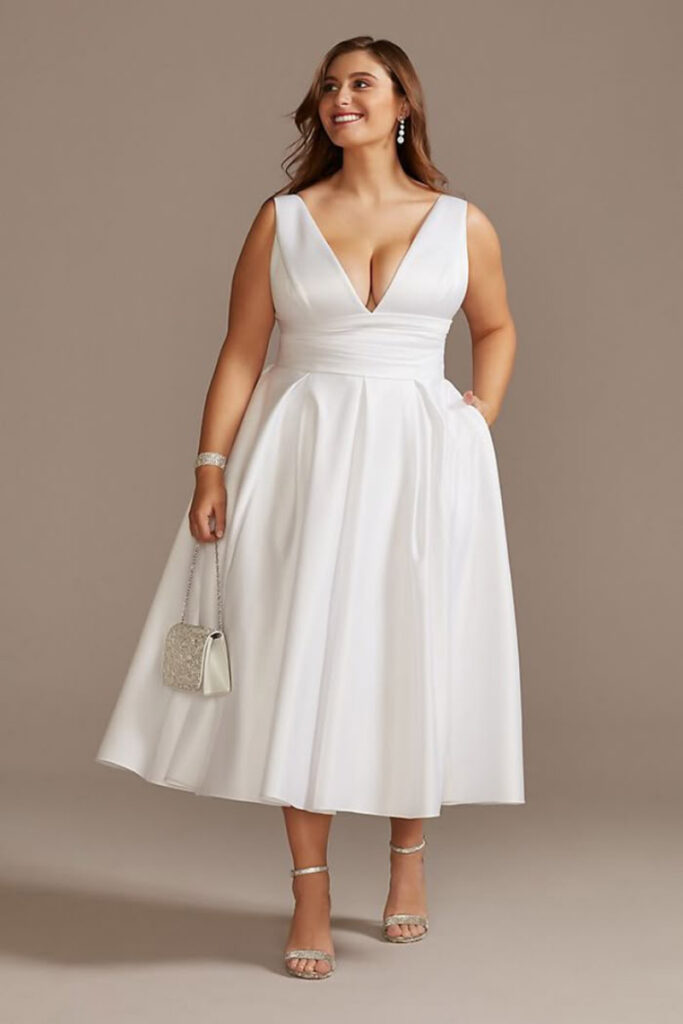 vestido pluz para casamento civil