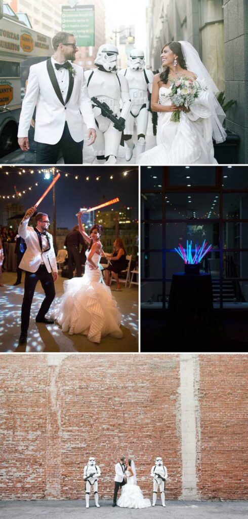 casamento star wars tema