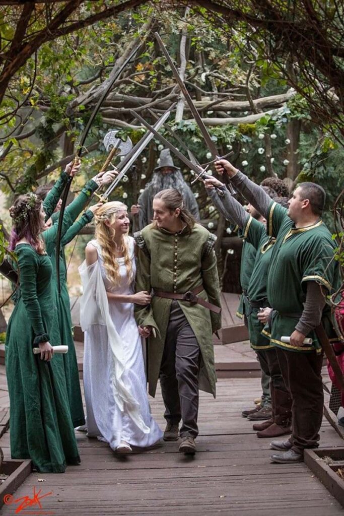 casamento tema medieval