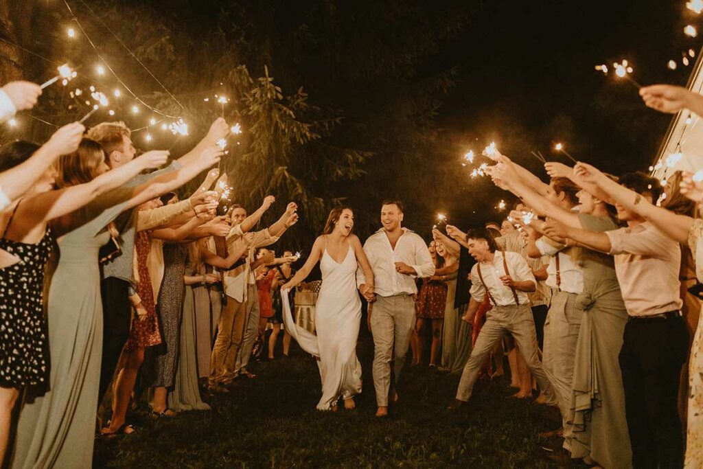 momento imersivo com convidados - tendências de casamento para 2025
