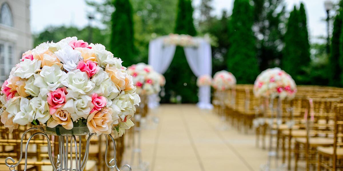 Casamento ao ar livre em novembro