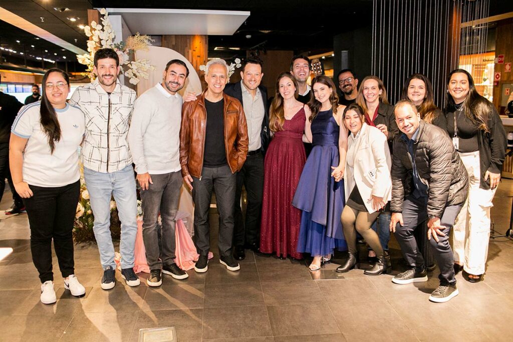 equipe e fornecedores