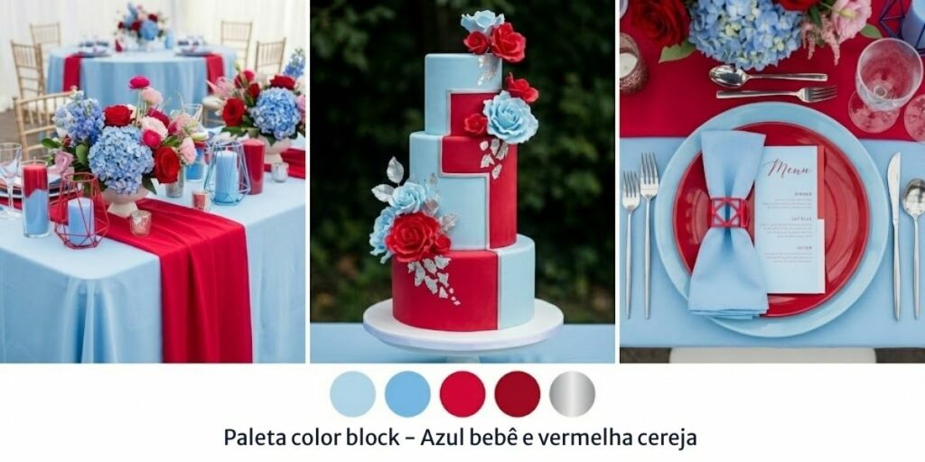 paleta de cores color block