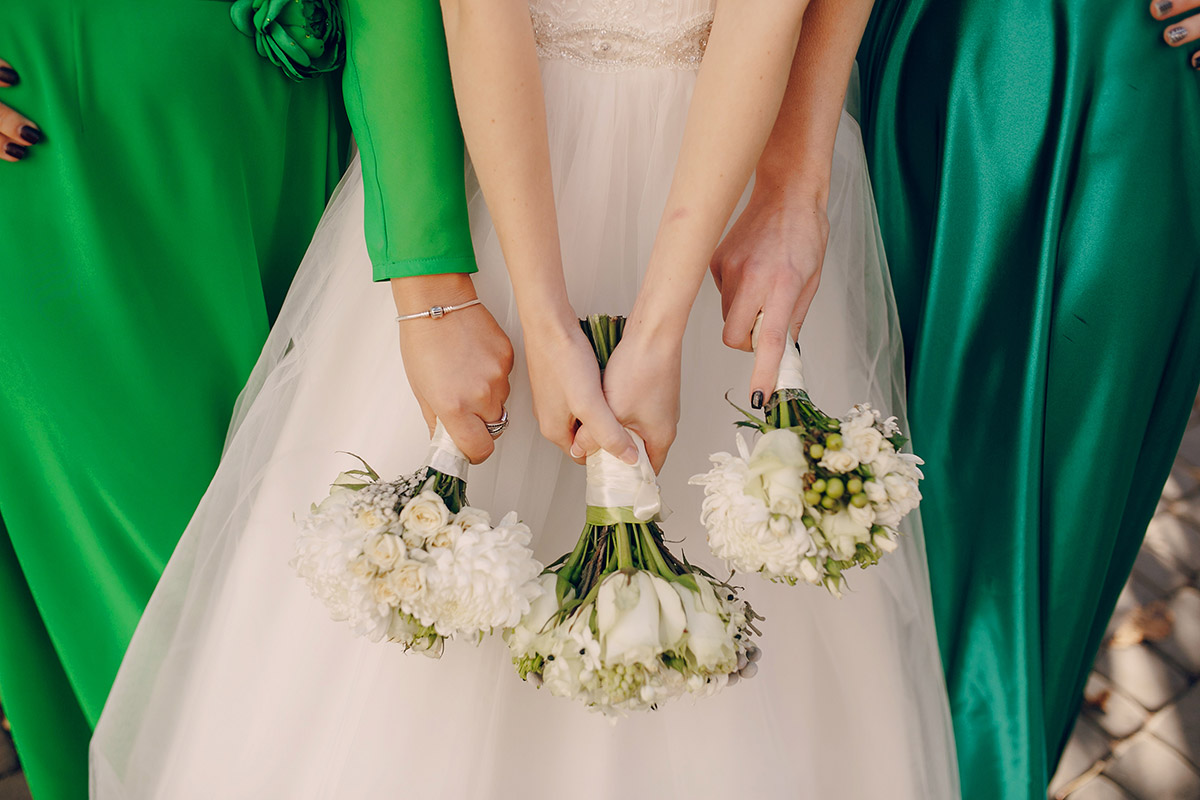 cor verde pistache para casamento