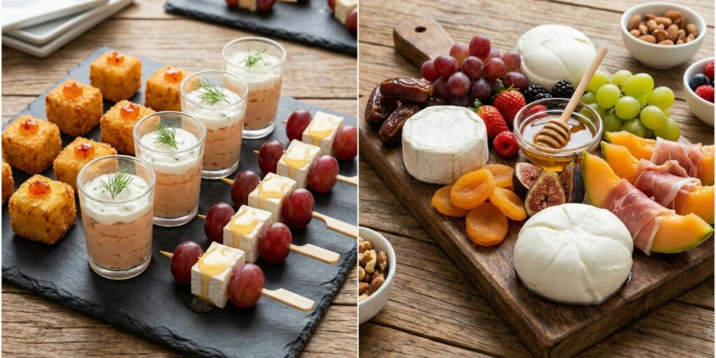 Menus com comidas para casamento