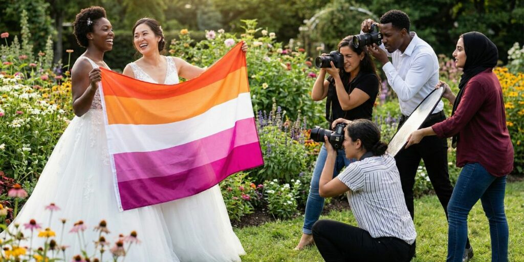 casamento lesbico fotos