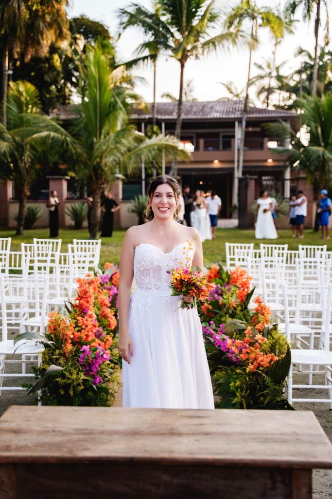 Foto de casamento na praia em Ubatuba 5